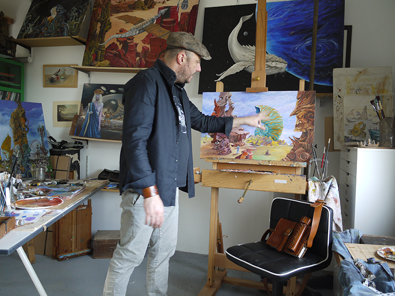 Je ne commence jamais un tableau avec une idée précise